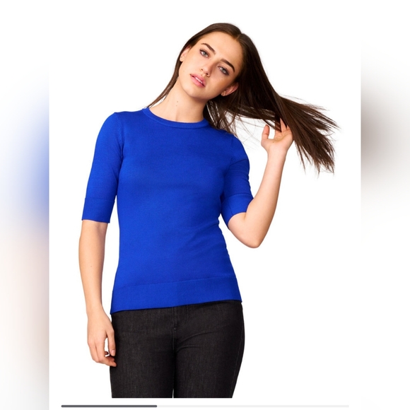 Melissa Paige Tops - MELISSA PAIGE WOMEN'S PERFORATED LIGHTWEIGHT SWEATER SIZE LARGE NWT